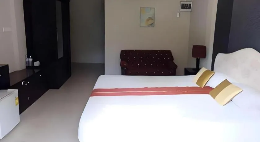 Bed in I-House Chiangrai