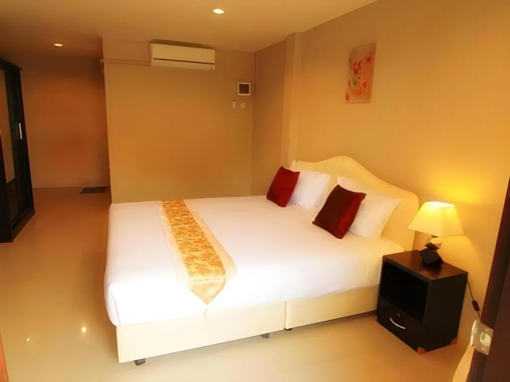 Bed in I-House Chiangrai
