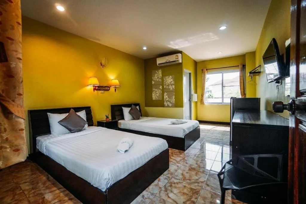 Bed in Phoem Phoon 2 Hotel