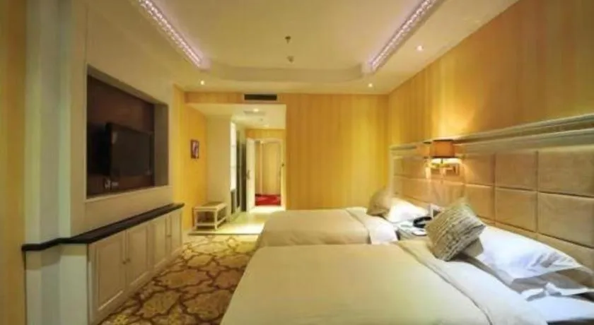 Bed in Changchun Global Hotel