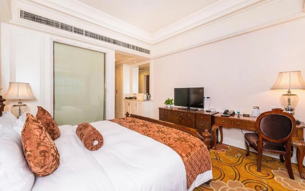 Bed in Zhengzhou Yiquan International Hotel