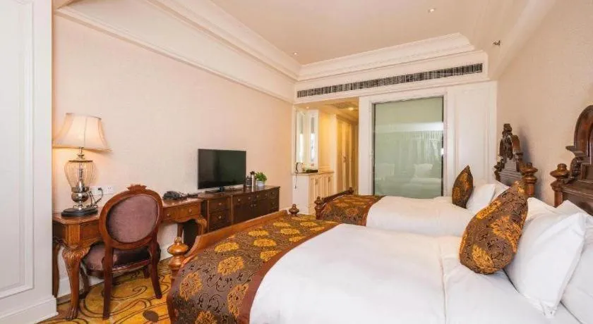 Bed in Zhengzhou Yiquan International Hotel