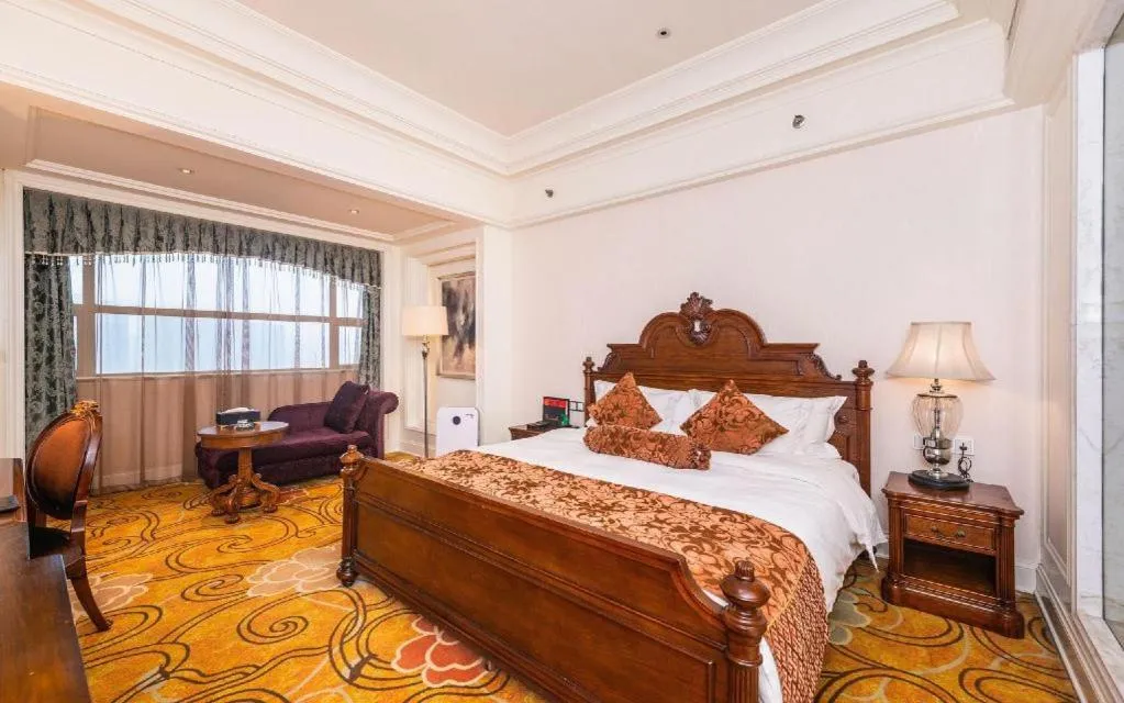 Bed in Zhengzhou Yiquan International Hotel
