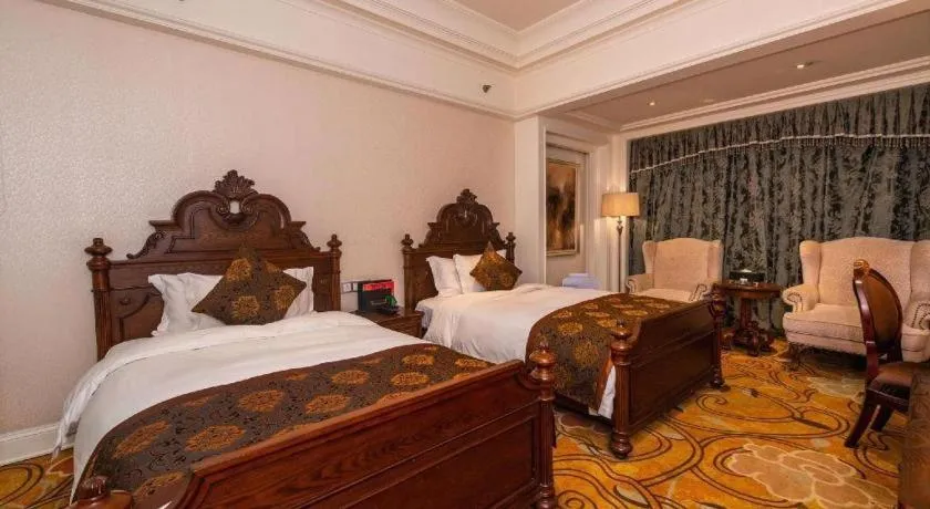 Bed in Zhengzhou Yiquan International Hotel