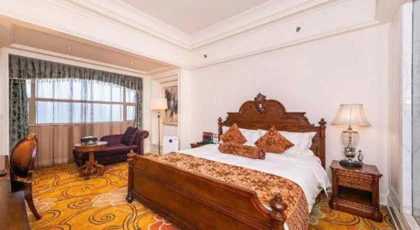 Bed in Zhengzhou Yiquan International Hotel