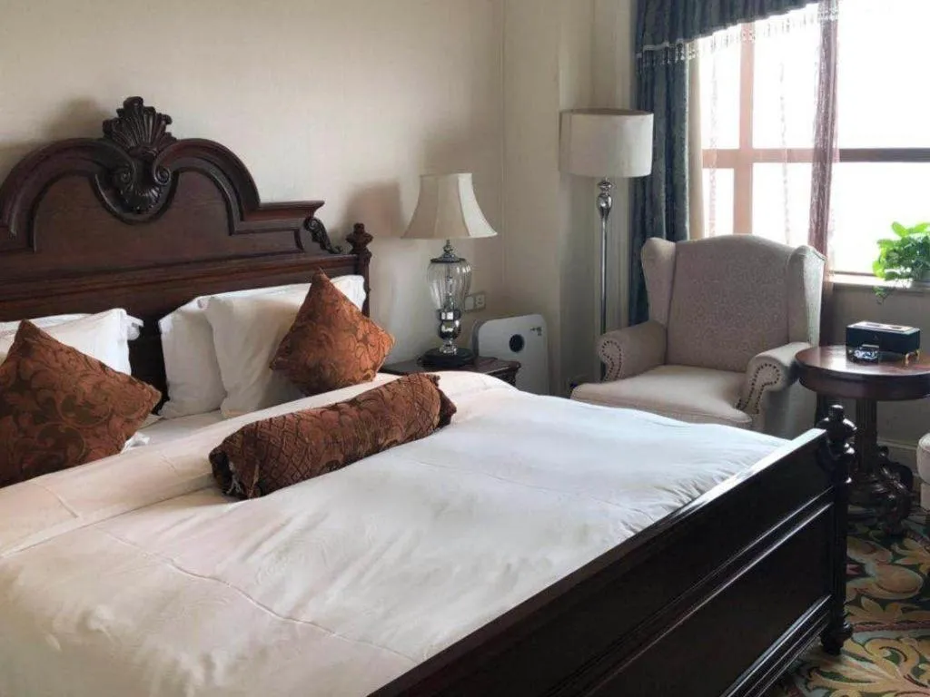 Bed in Zhengzhou Yiquan International Hotel