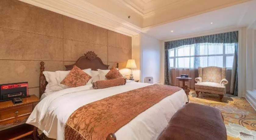 Bed in Zhengzhou Yiquan International Hotel