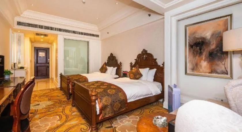 Bed in Zhengzhou Yiquan International Hotel