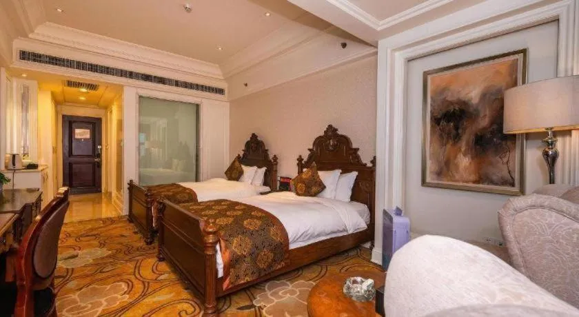 Bed in Zhengzhou Yiquan International Hotel