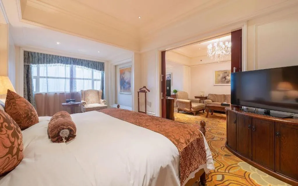 Bed in Zhengzhou Yiquan International Hotel