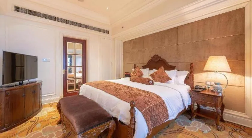 Bed in Zhengzhou Yiquan International Hotel