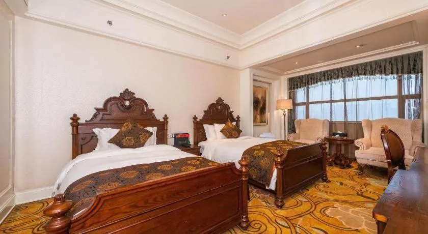 Bed in Zhengzhou Yiquan International Hotel