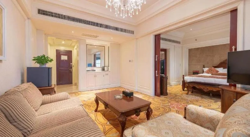 Bed in Zhengzhou Yiquan International Hotel