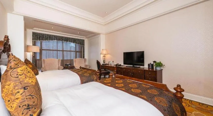 Bed in Zhengzhou Yiquan International Hotel