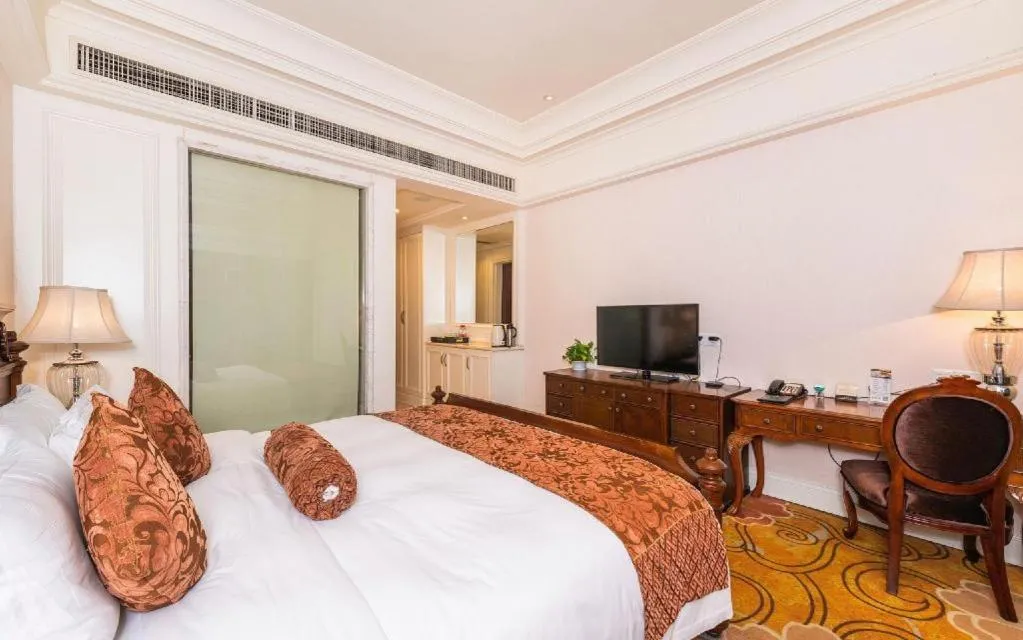 Bed in Zhengzhou Yiquan International Hotel