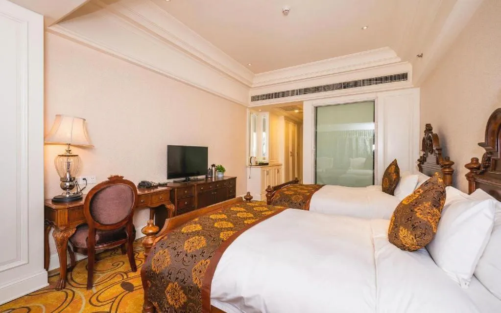 Bed in Zhengzhou Yiquan International Hotel