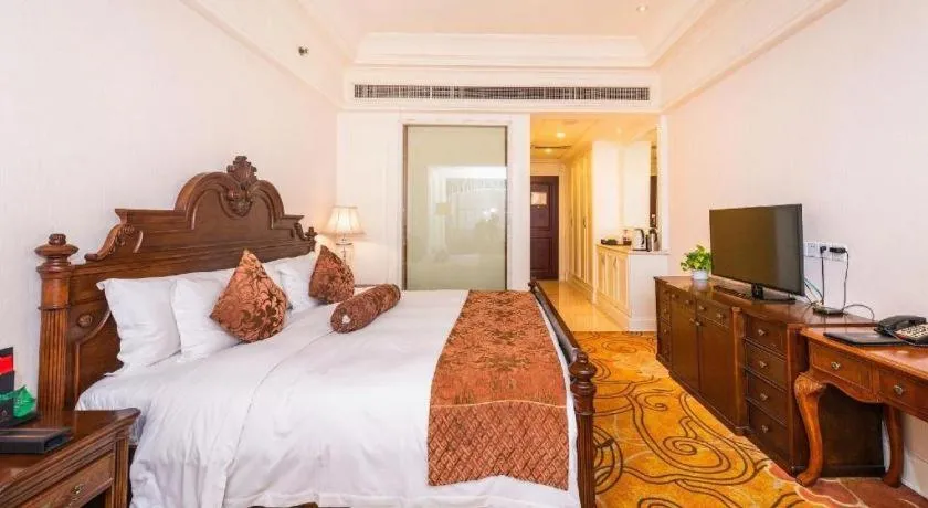 Bed in Zhengzhou Yiquan International Hotel