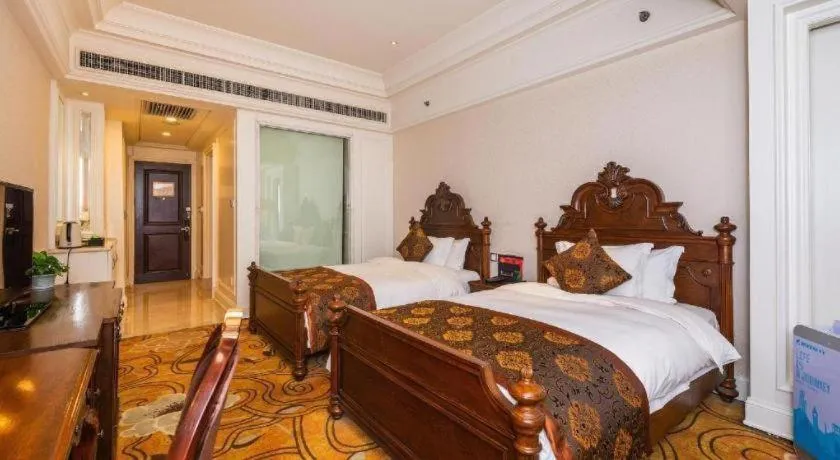 Bed in Zhengzhou Yiquan International Hotel