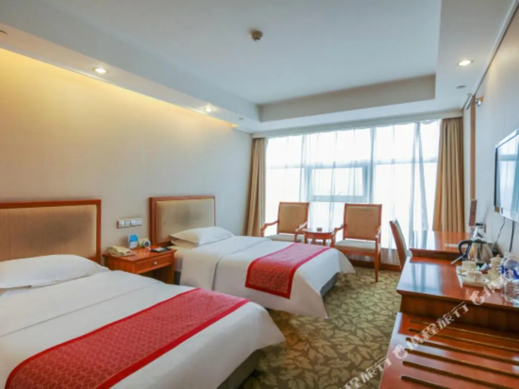 Bed in Jincheng Pacific Hotel