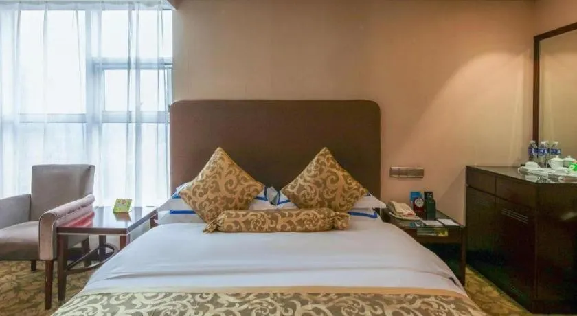 Bed in Jincheng Pacific Hotel