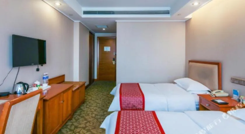 Bed in Jincheng Pacific Hotel