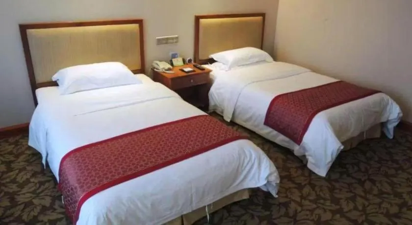 Bed in Jincheng Pacific Hotel