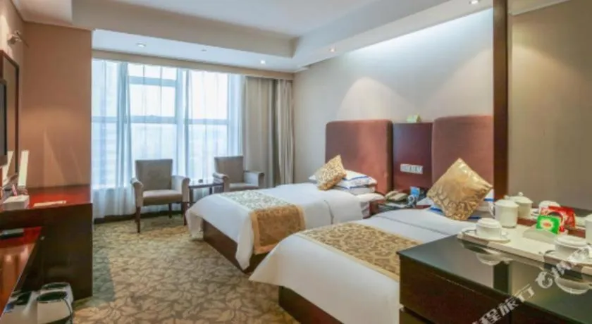 Bed in Jincheng Pacific Hotel