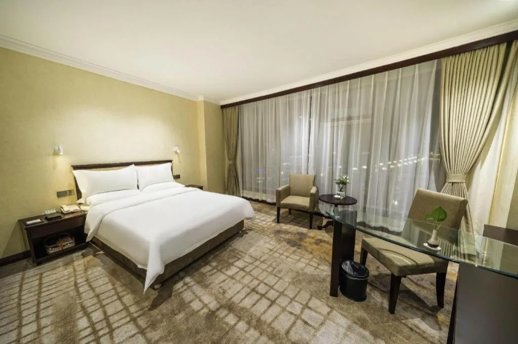 Bed in Jincheng Pacific Hotel