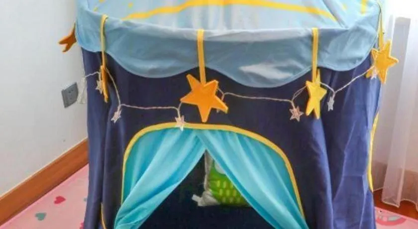 Bed in Qingdao Haidu Hotel