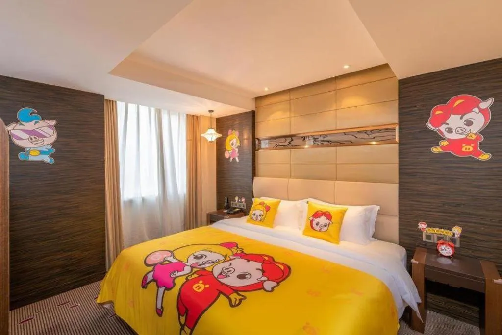 Bed in Grand Metropark Hotel Qingdao