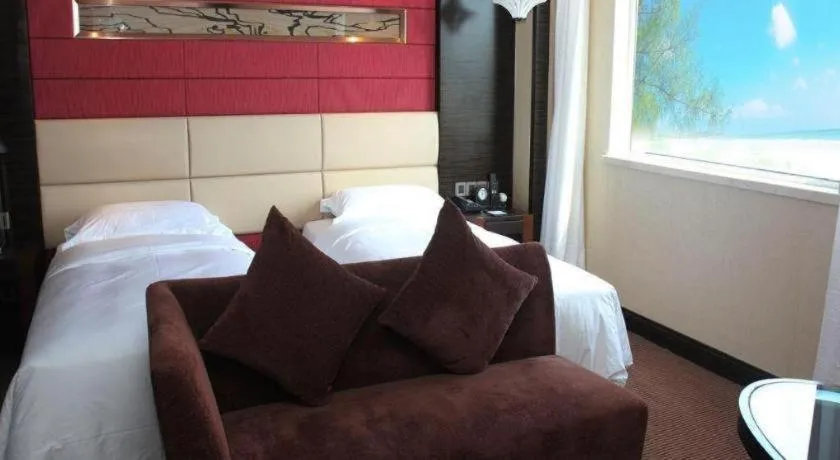 Bed in Grand Metropark Hotel Qingdao