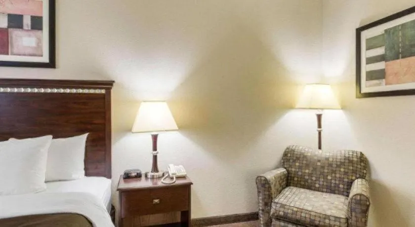 Bed in Comfort Inn & Suites Winnie