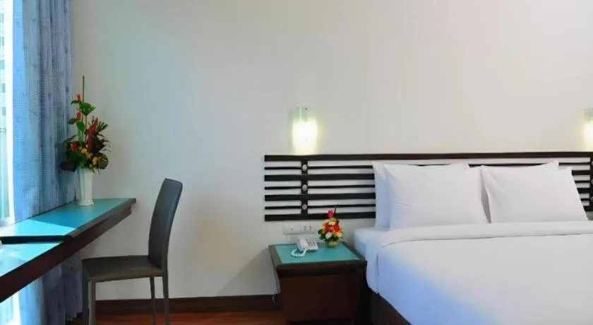 Bed in The Color Hotel