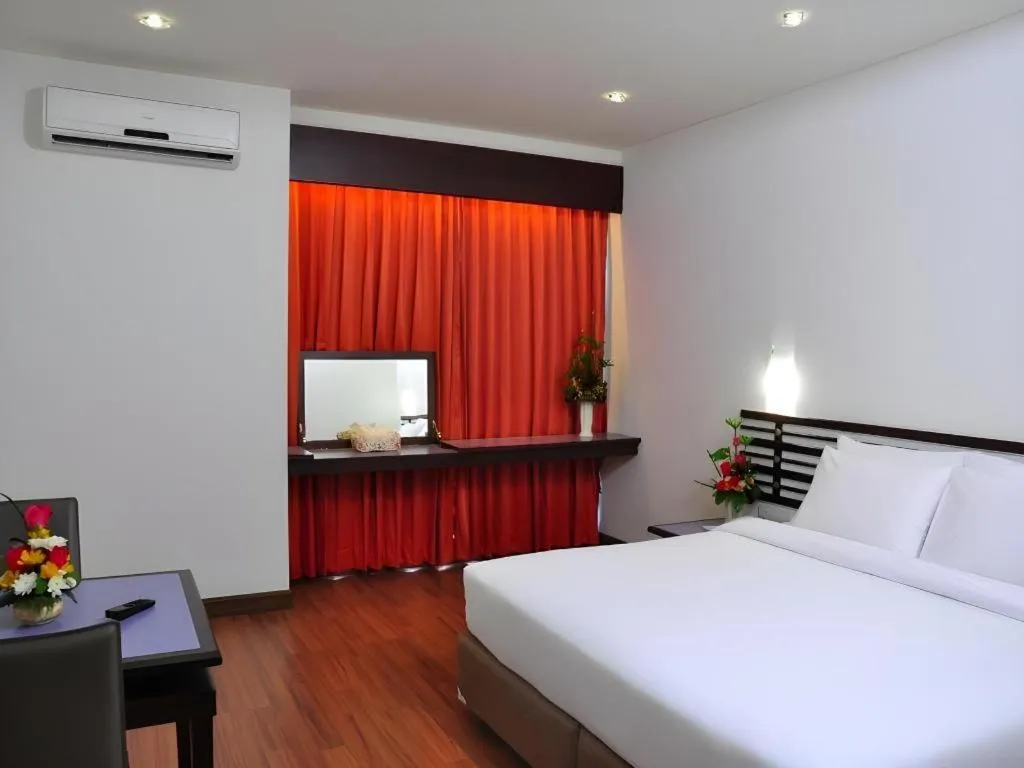 Bed in The Color Hotel