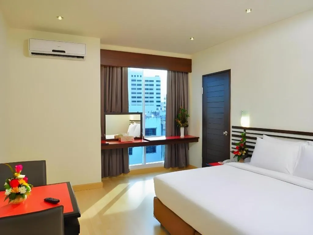 Bed in The Color Hotel