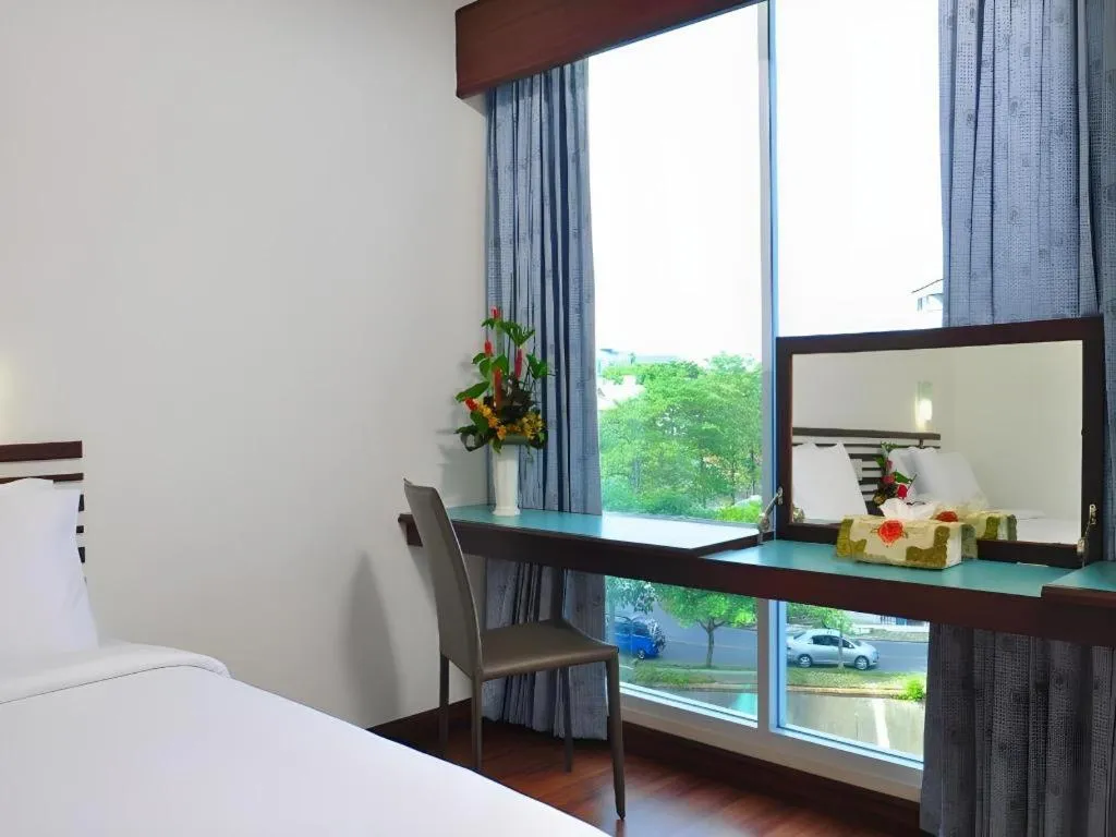 Bed in The Color Hotel