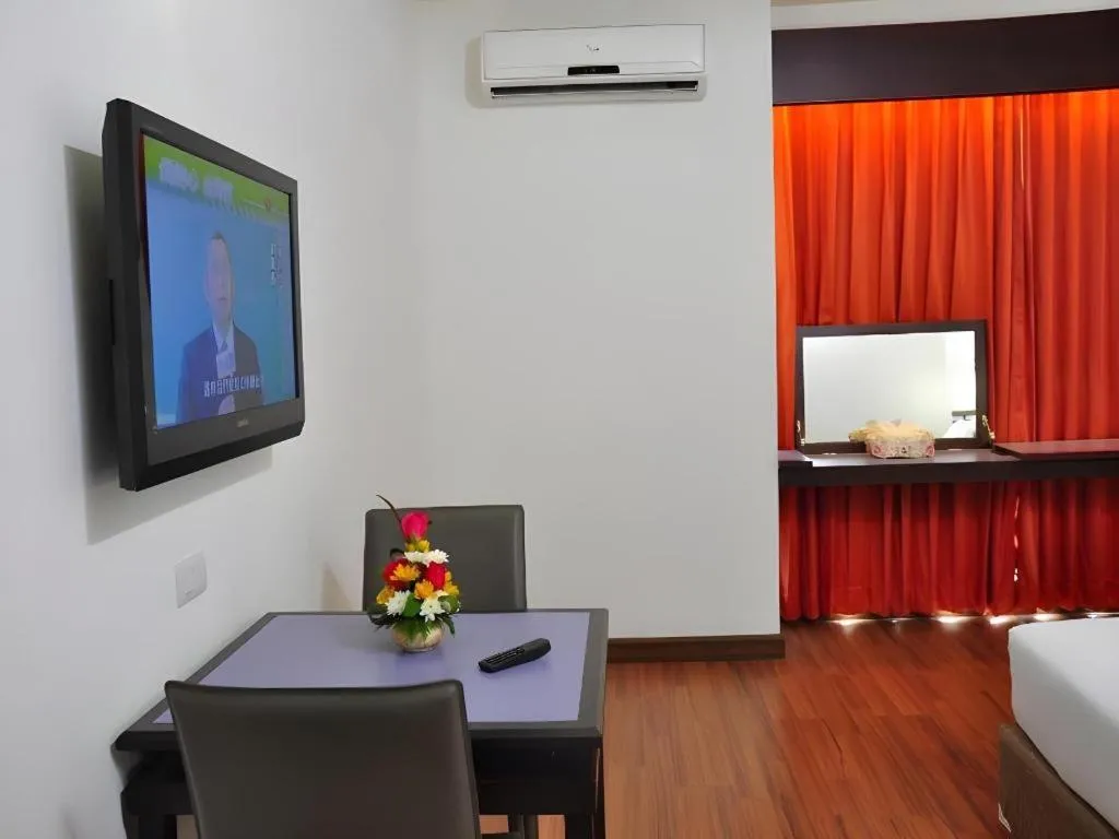 Bed in The Color Hotel