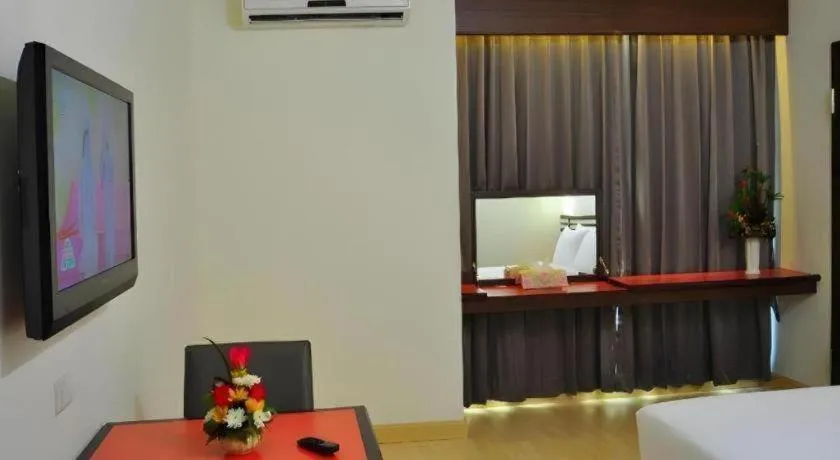 Bed in The Color Hotel