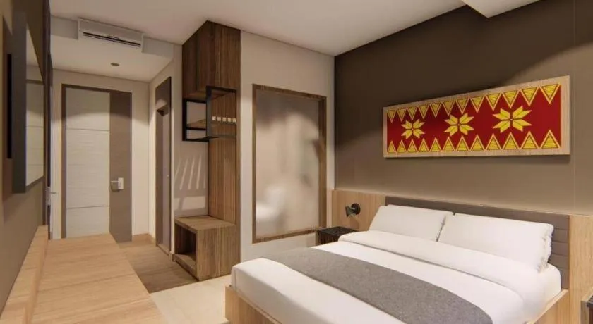 Bed in Mega Permata Hotel