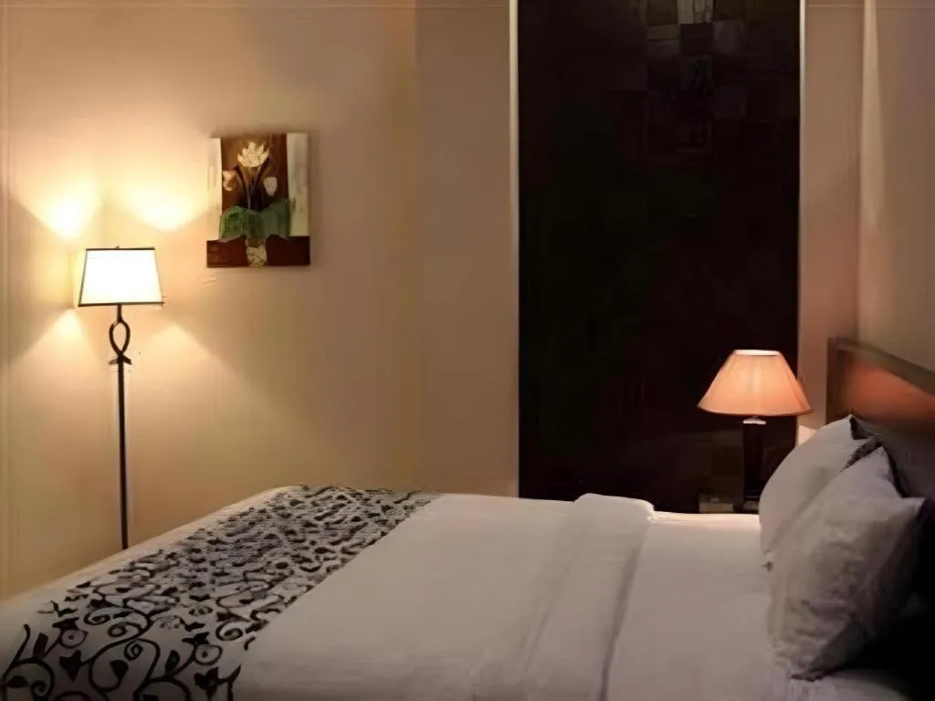 Bed in Mega Permata Hotel