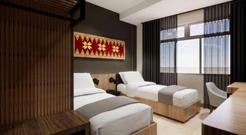 Bed in Mega Permata Hotel