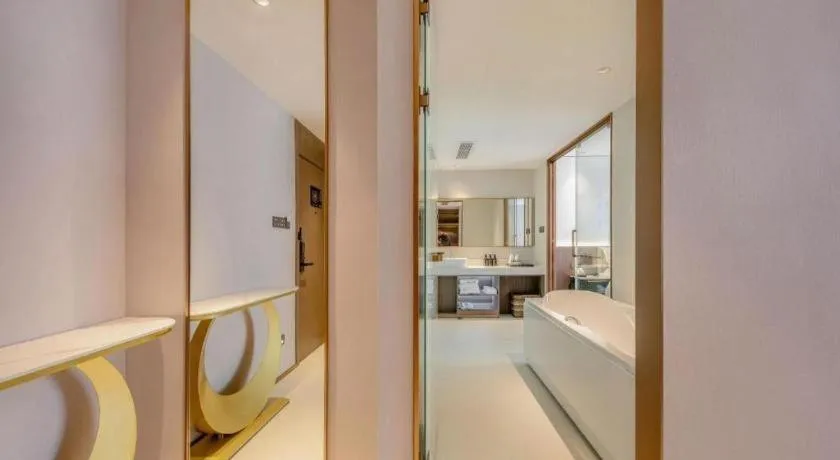 Bed in Shanshui Trends Hotel-Bantian Dong Branch