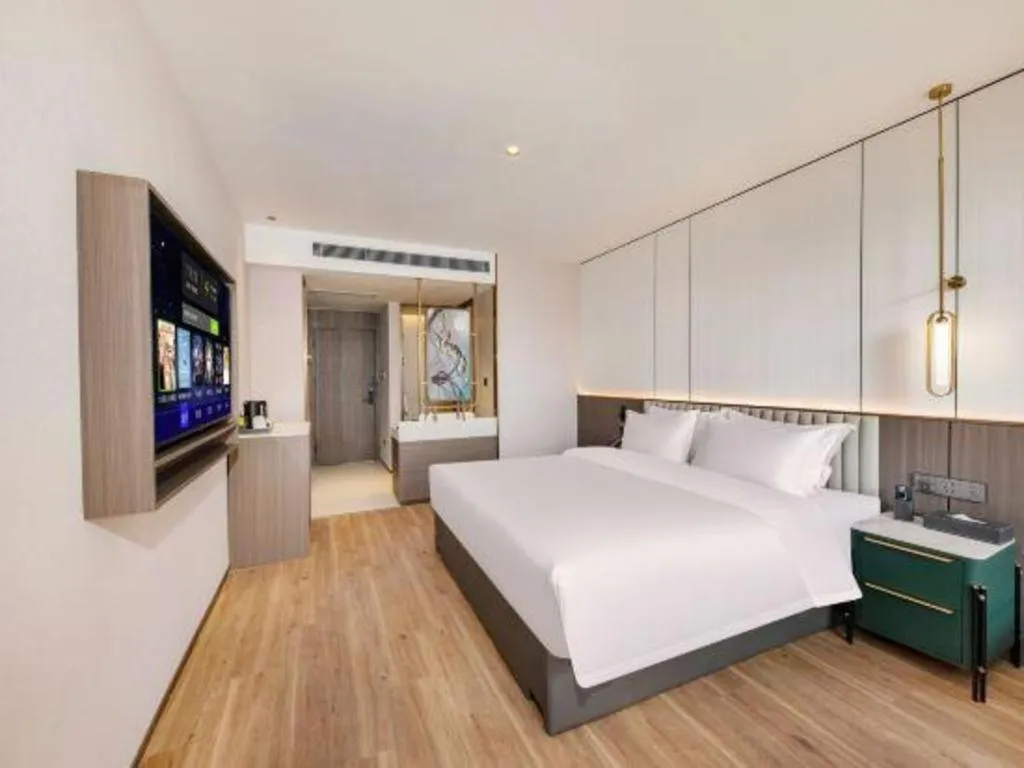 Bed in Shanshui Trends Hotel-Bantian Dong Branch