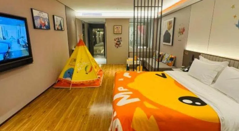 Bed in Shanshui Trends Hotel-Bantian Dong Branch