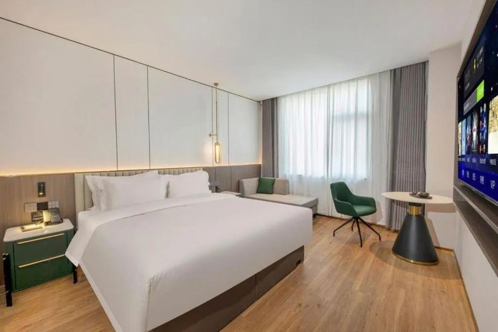 Bed in Shanshui Trends Hotel-Bantian Dong Branch