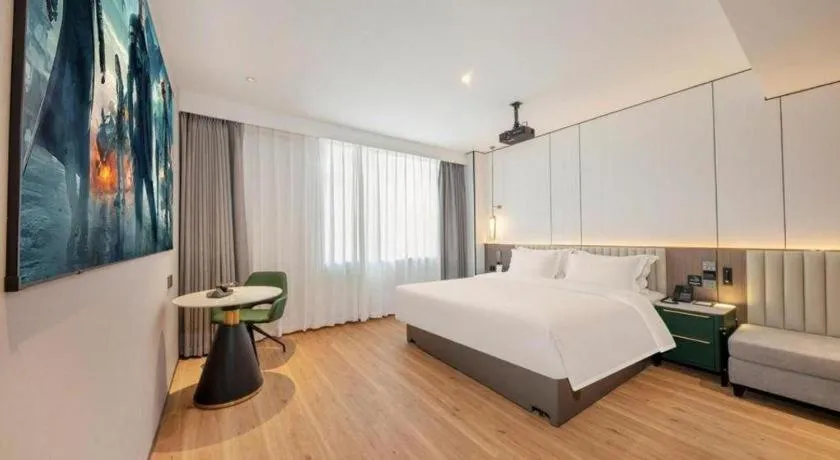 Bed in Shanshui Trends Hotel-Bantian Dong Branch