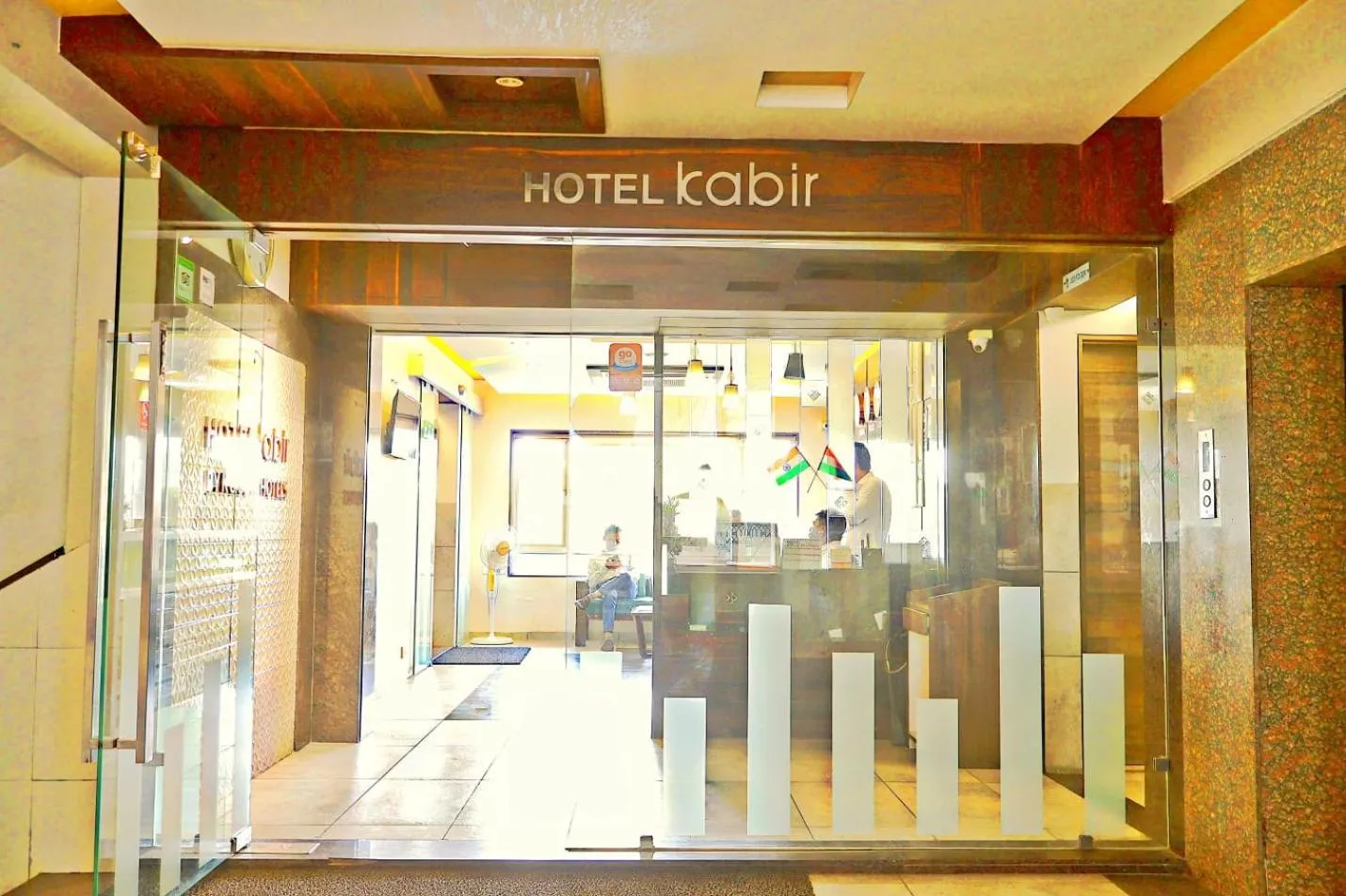 Lobby or reception in Hotel Kabir