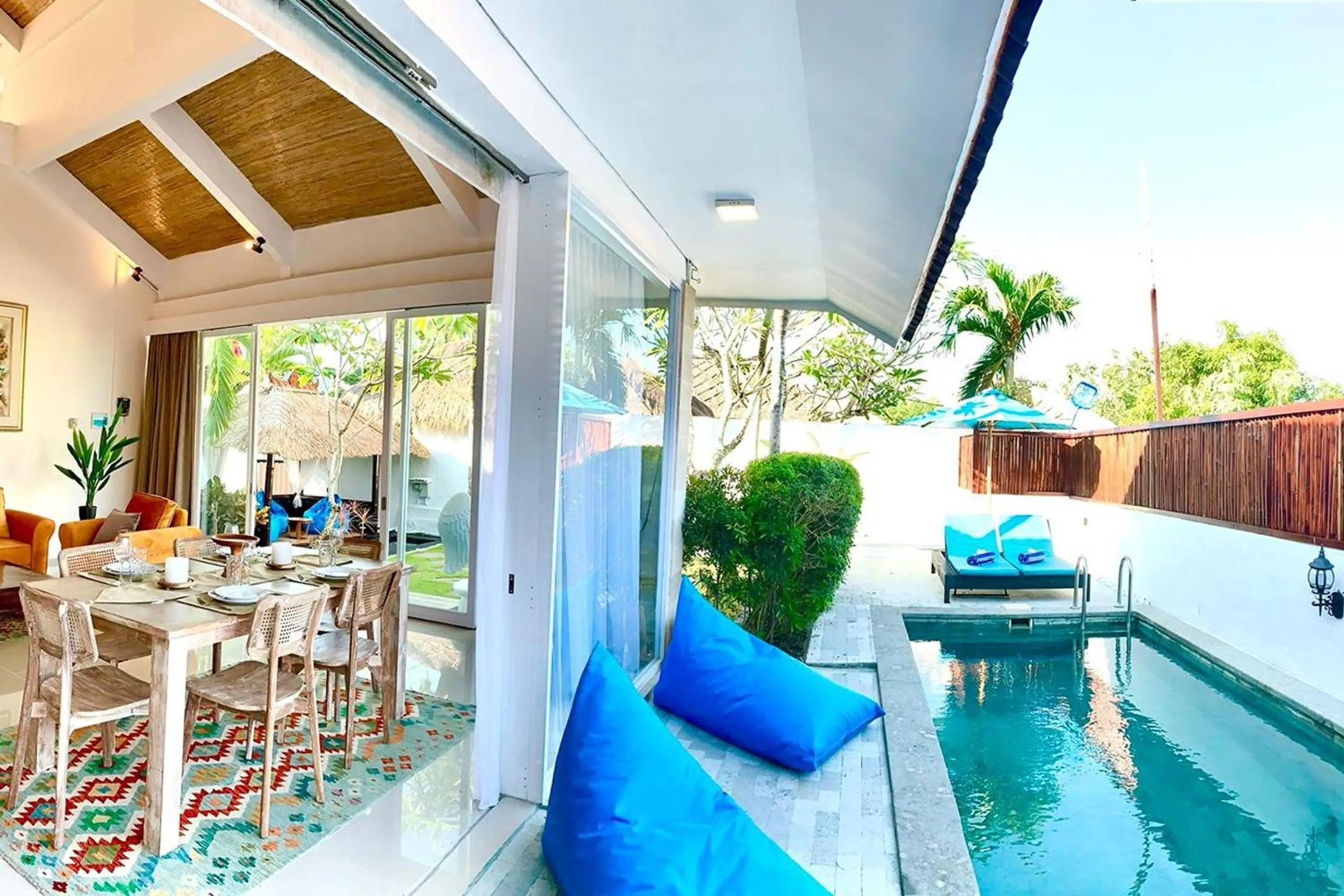 Swimming pool in Tresna Villa 9