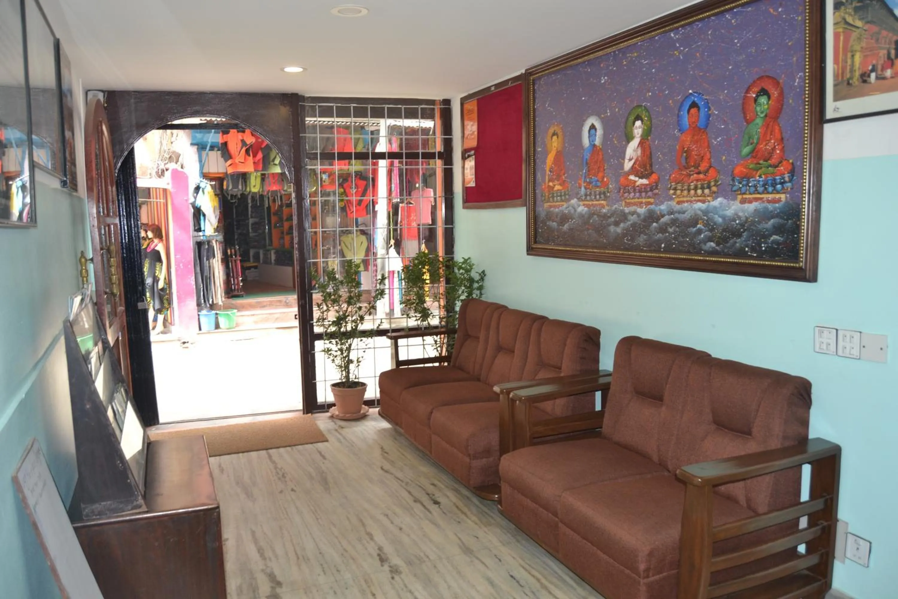 Lobby or reception in Bag Packer's Lodge