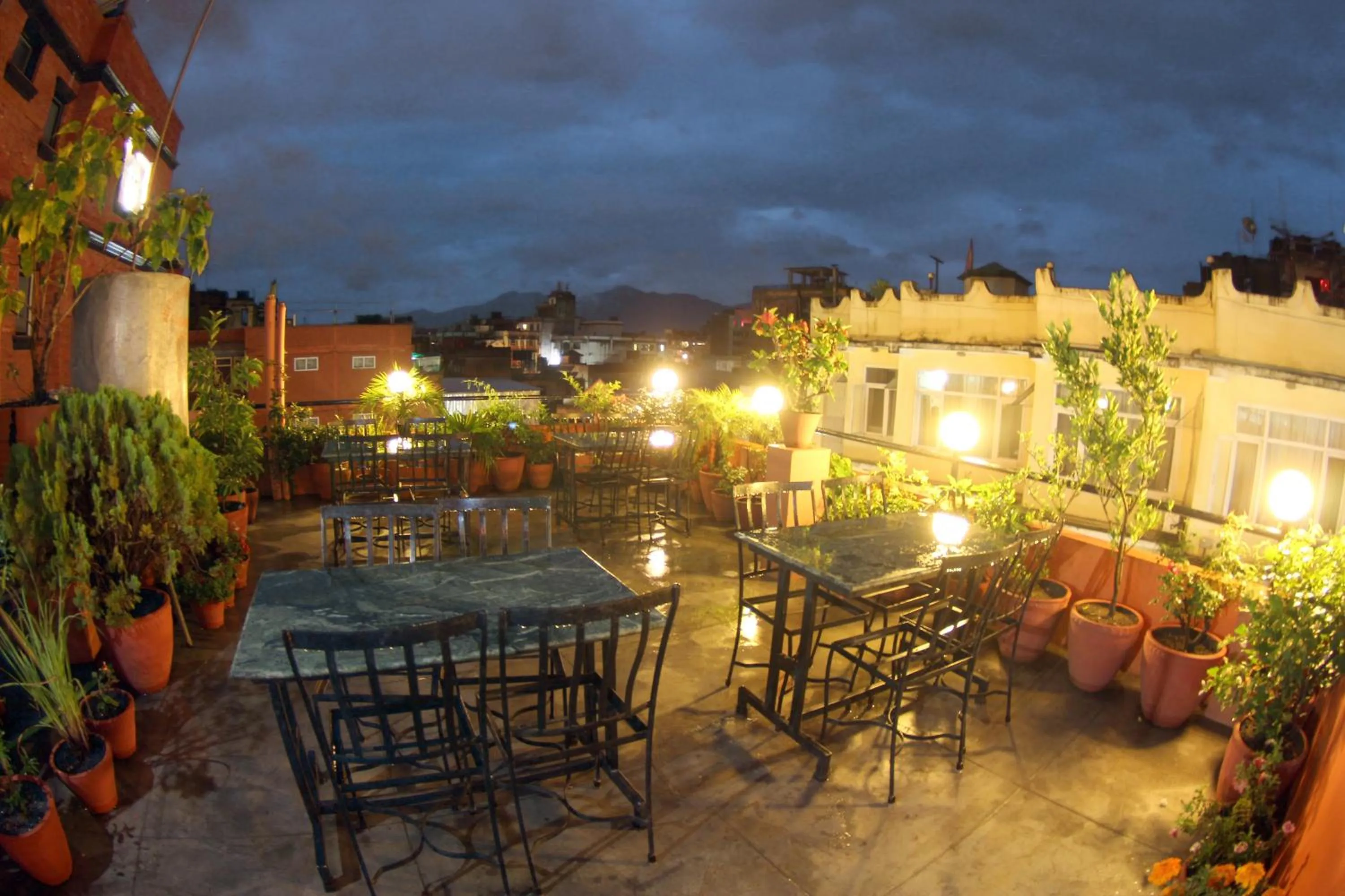 Balcony/Terrace in Bag Packer's Lodge